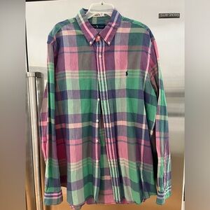 Ralph Lauren men’s madras shirt